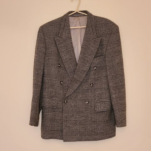 Vintage Hugo Boss Zeus Wool Double Breasted Sports Coat/Blazer - Picture 2 of 8